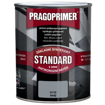 Pragoprimer S 2000/0110 základní šedá 0,6l