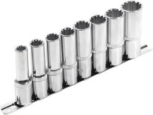 Hlavice 1/2" sada  8ks Multi-L