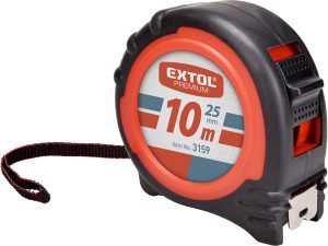 Metr svinovací 10m/ 25 guma Extol