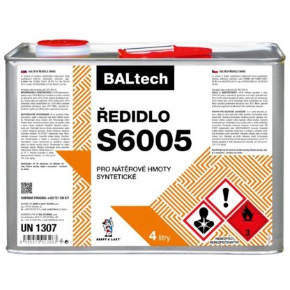 Ředidlo S 6005 syntetika 4l Baltech