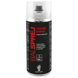 Sprej RAL 9010 vrchní akryl bílý 400ml