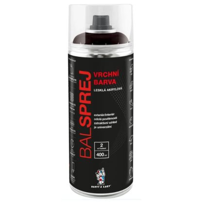Sprej RAL 8017 vrchní akryl hnědý 400ml