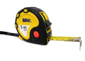 Metr svinovací  5m/ 19 magnet guma Magg