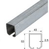 Kolejnice C - Zn – 42x54 x2,5 / 6m