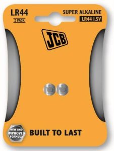 Baterie JCB 1,5V LR44 2ks