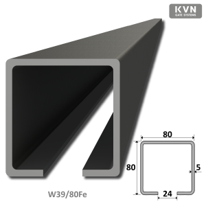 Kolejnice C - Fe – 80x80 x5,0 / 6m