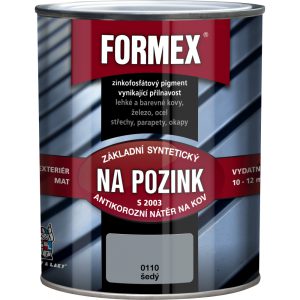 Formex S 2003/0110 základní šedá pozink 0,6l