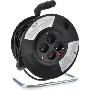 Kabel prodluž 4 zás /25m cívka