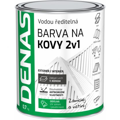 DENAS 2v1 0230 antikorozní hnědá 700g