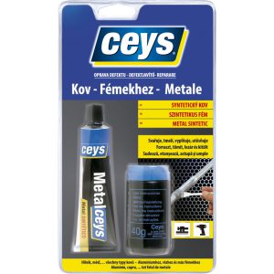 Tmel syntetický kov 40+40g Ceys