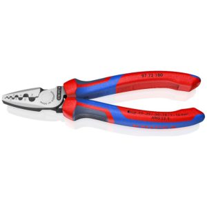 Kleště na kabelové koncovky 180mm Knipex