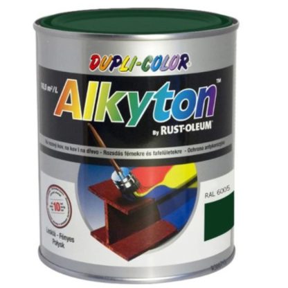 Alkyton RAL 6005 mech zelená lesk 0,75l