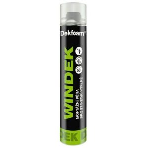 Pěna montážní DEKFOAM WINDEK pistol 750 ml