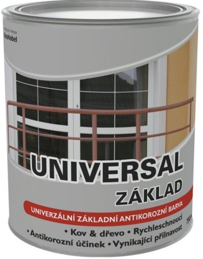 Dulux Universal 0110 základní šedá 0,75l