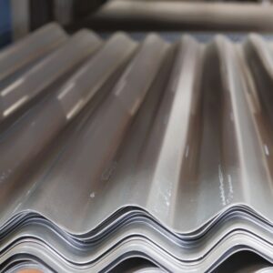 Plech vlnitý pozinkovaný – 0,7 x 1400 x 3000 mm